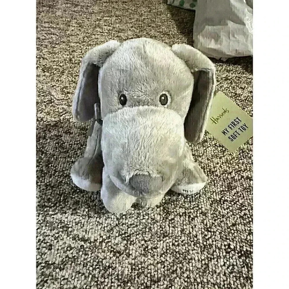 HARRODS MY FIRST PUPPY DOG SOFT PLUSH TOY 14" - Picture 5 of 9